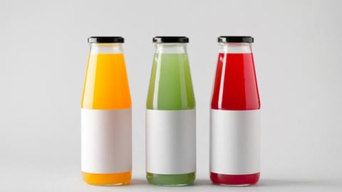 Bottles of Juice